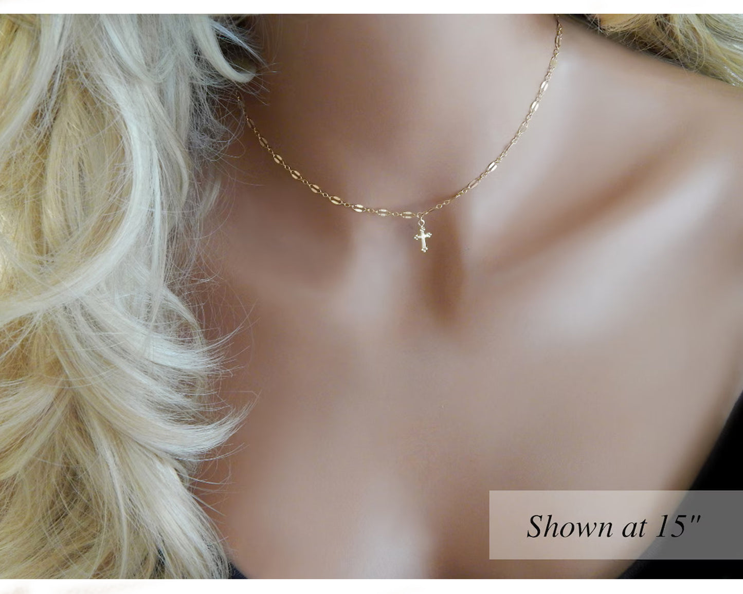 Dainty Vintage Cross