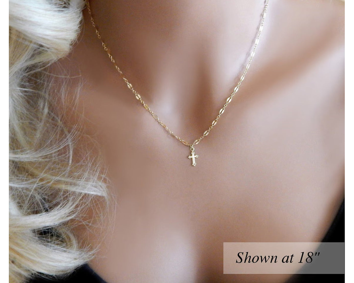 Dainty Vintage Cross