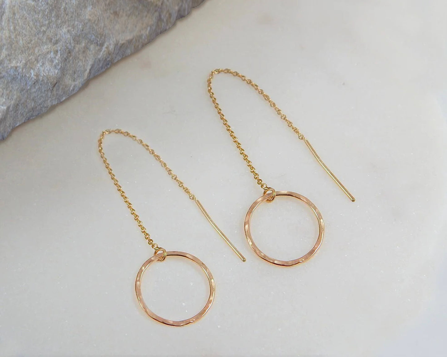 Eternity Circle Earrings