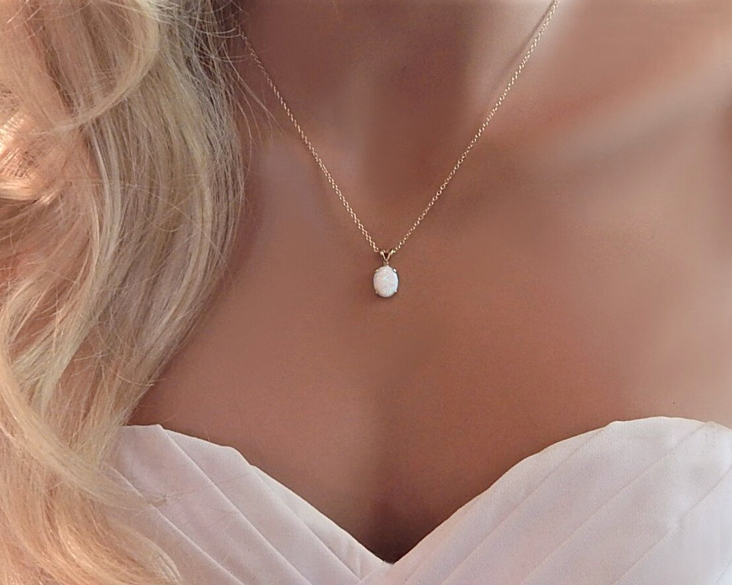 Opal Necklace