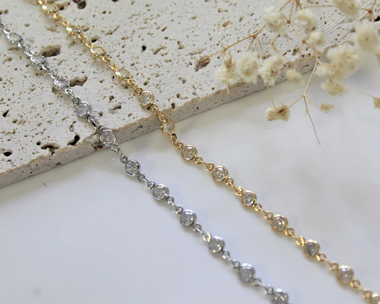 Crystal Duster Earrings 2-in-1