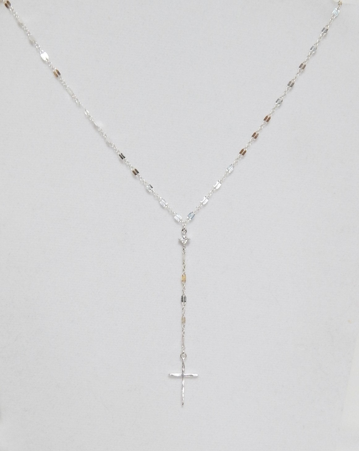 Mary Cross Necklace