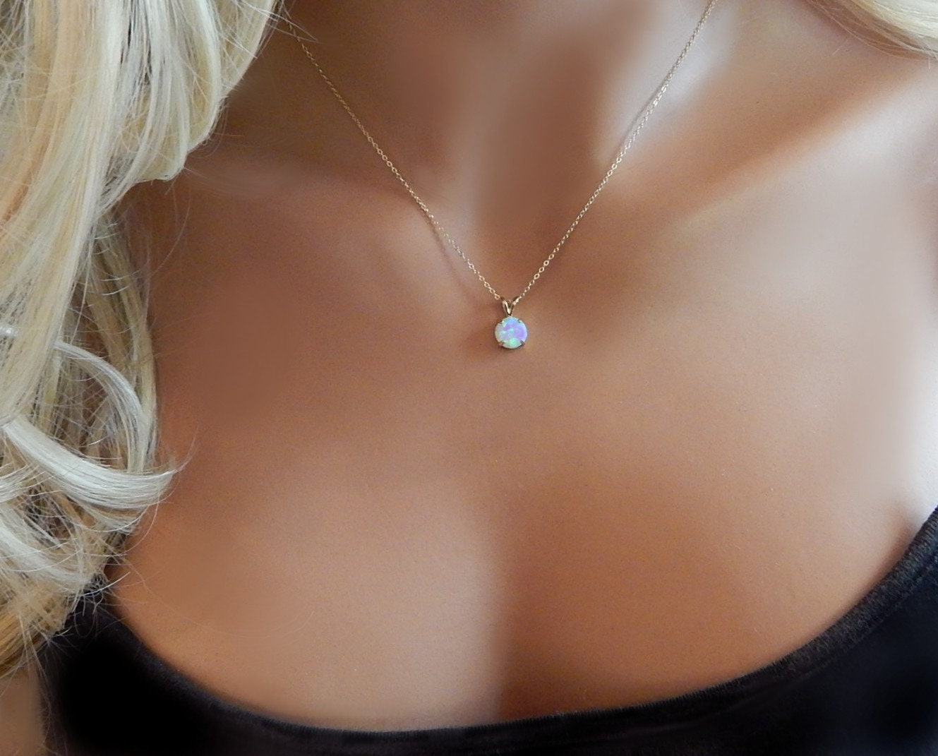 Opal Necklace
