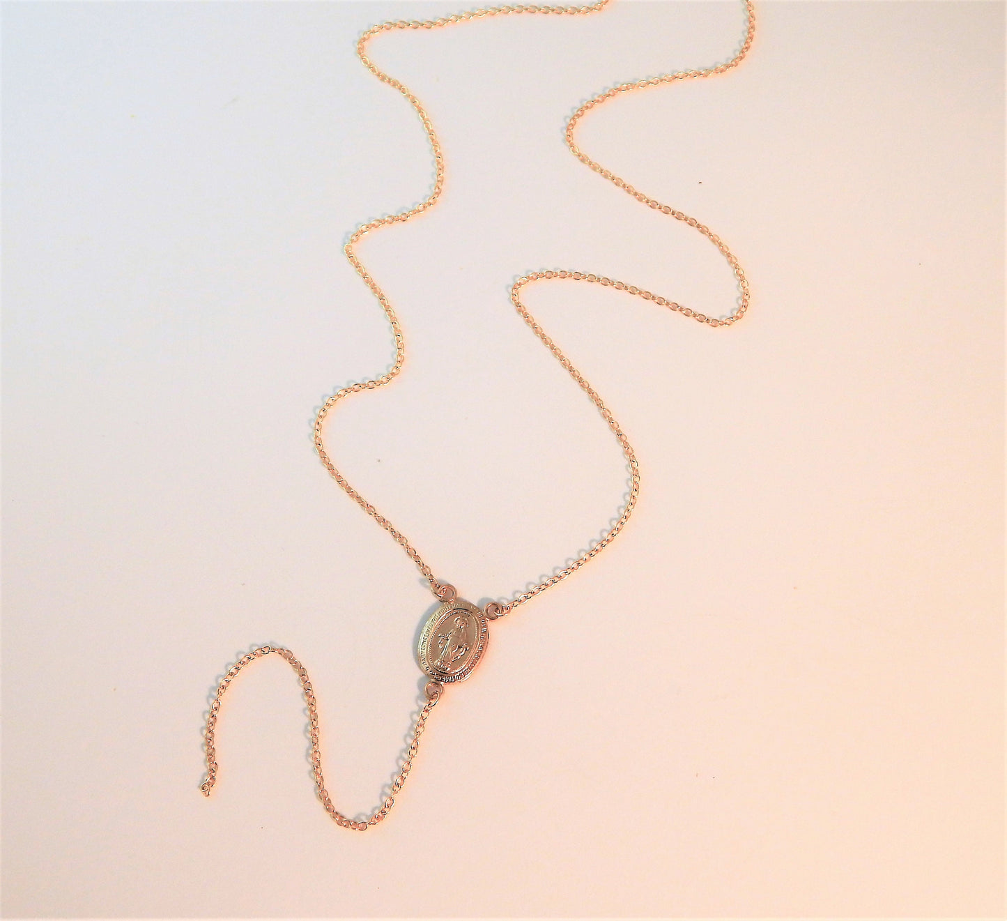 Virgin Mary Layered Necklace Set