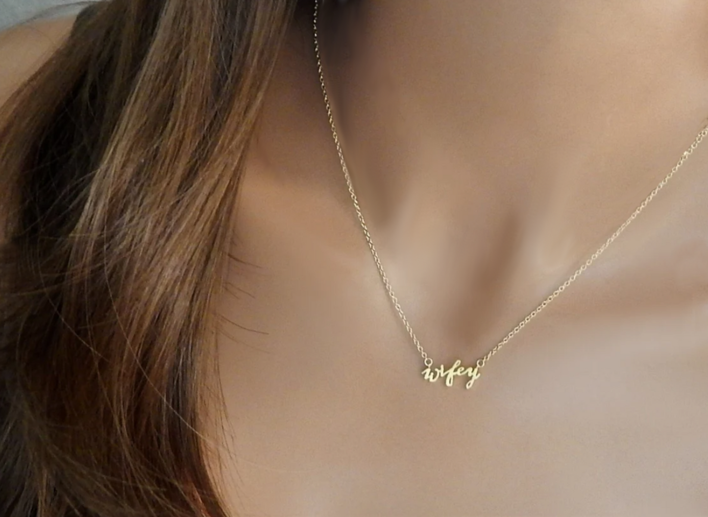Wifey Necklace