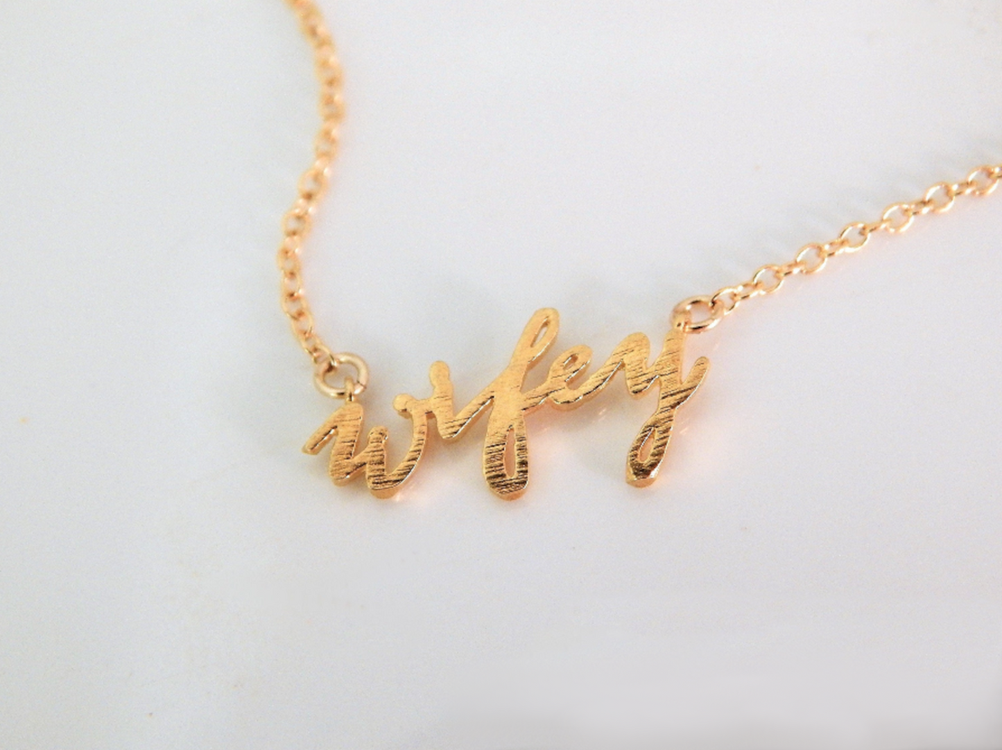 Wifey Necklace