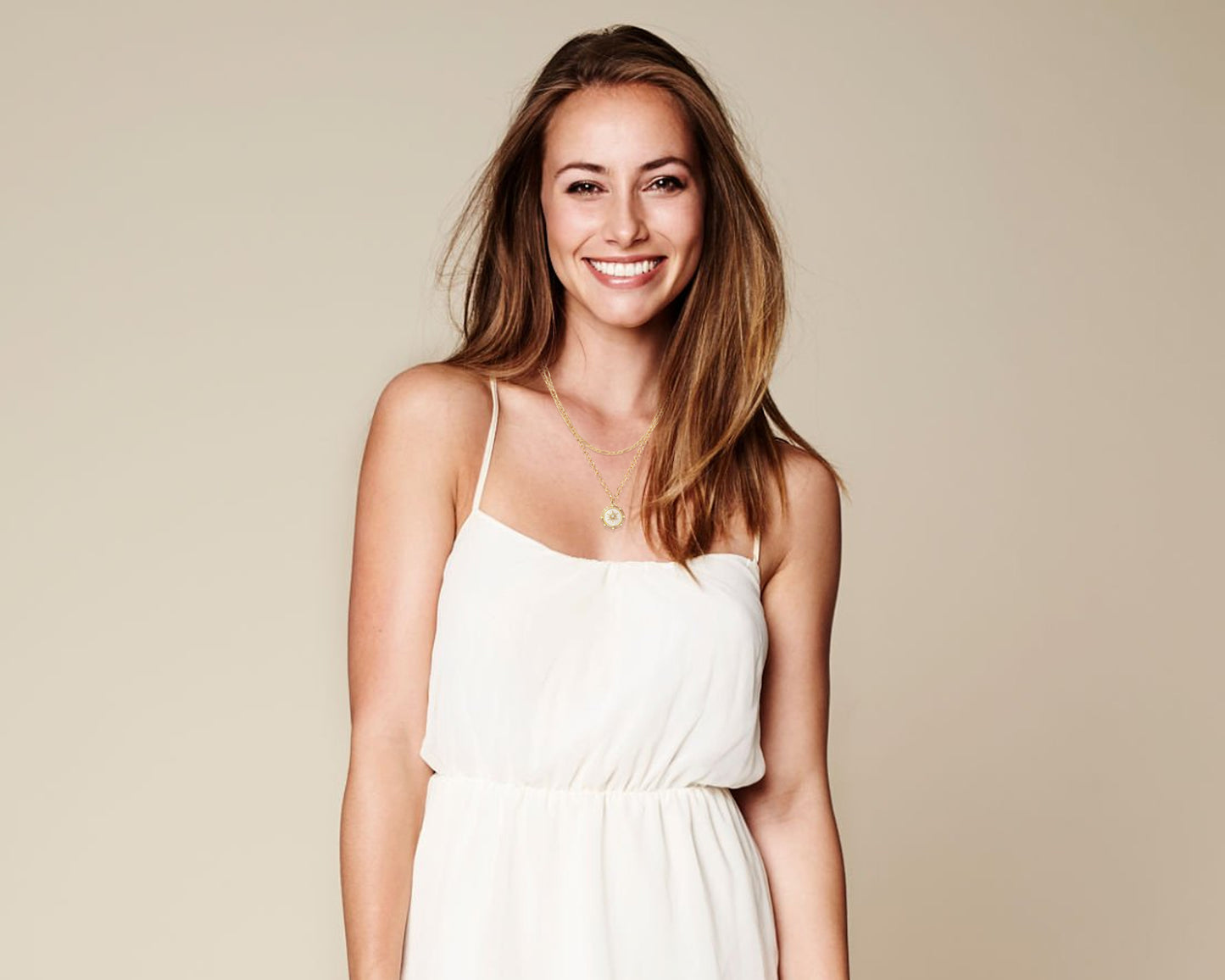 Celestial Mother of Pearl Necklace