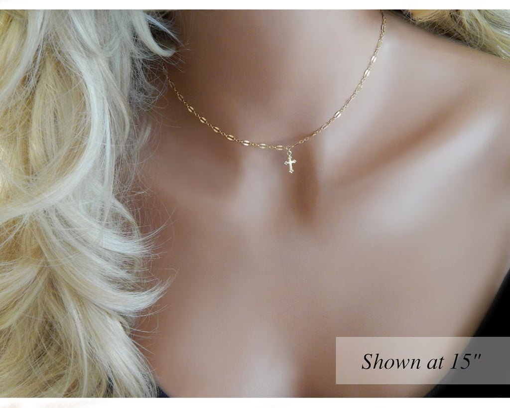 Dainty Vintage Cross