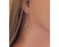 Eternity Circle Earrings