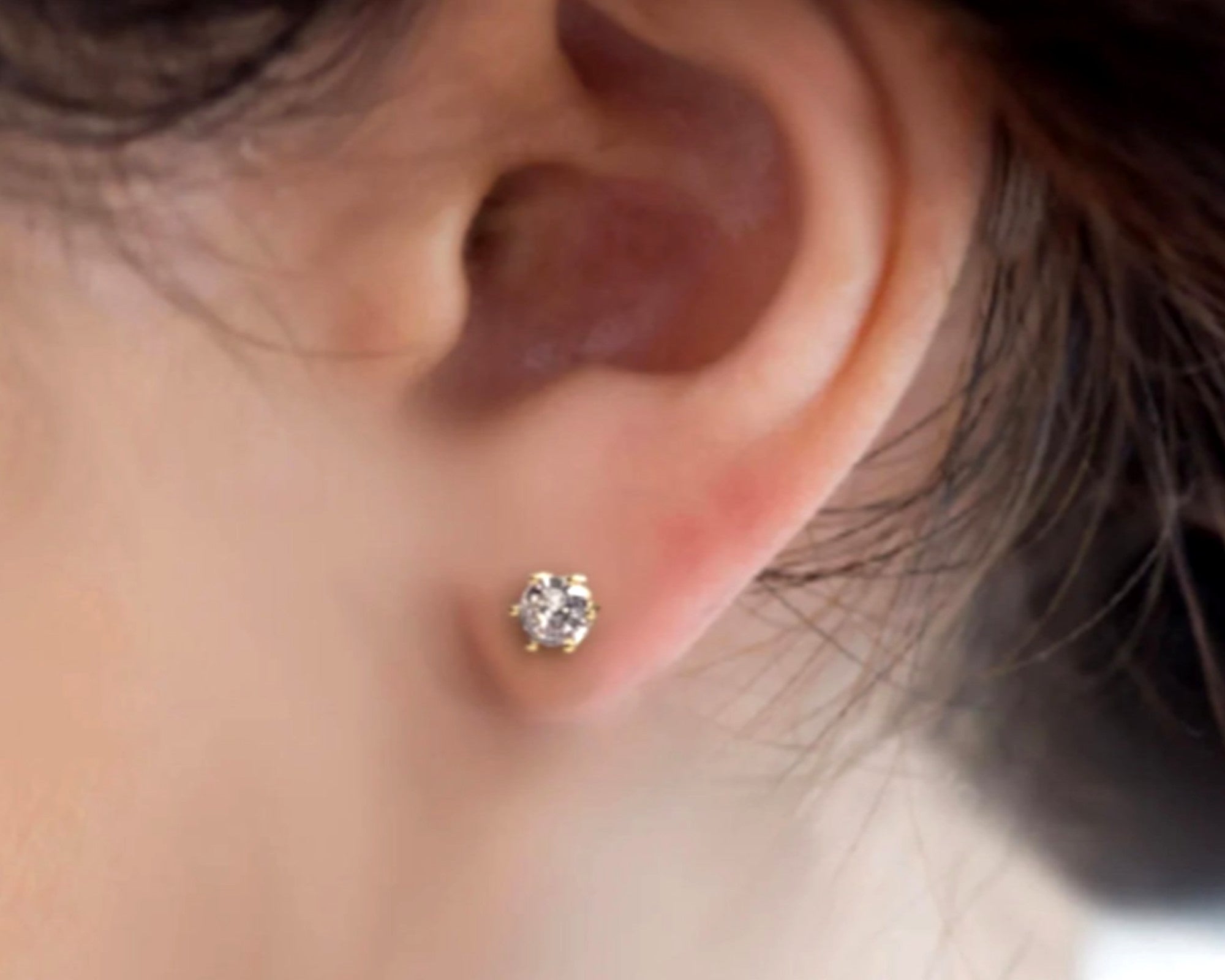 Diamond Stud Earrings