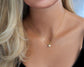 Tiny Padlock Charm Necklace