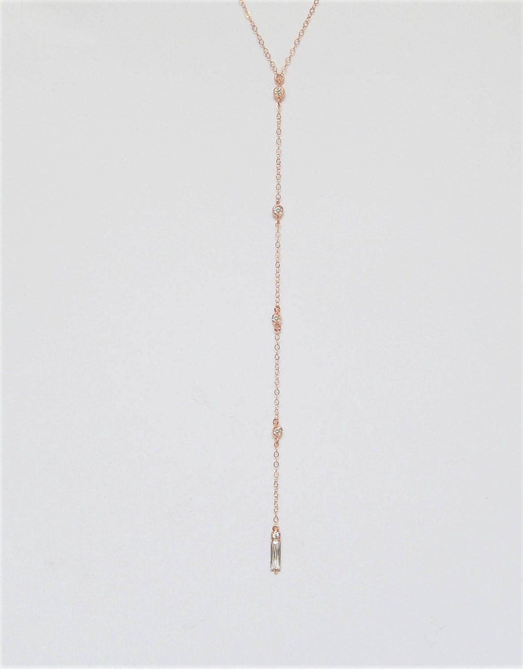 Back Drop Wedding Necklace