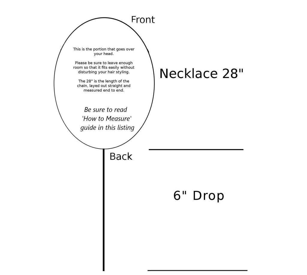 Back Drop Wedding Necklace