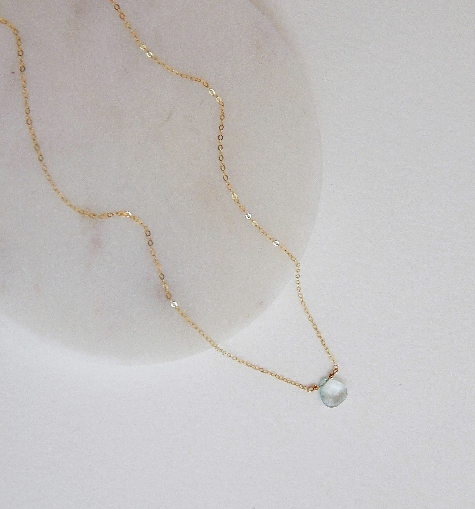 Aquamarine Necklace