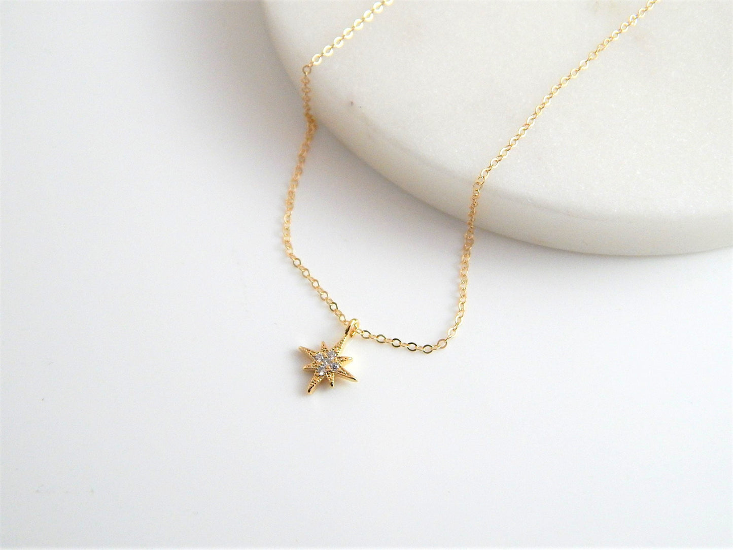 Celestial North Star Necklace