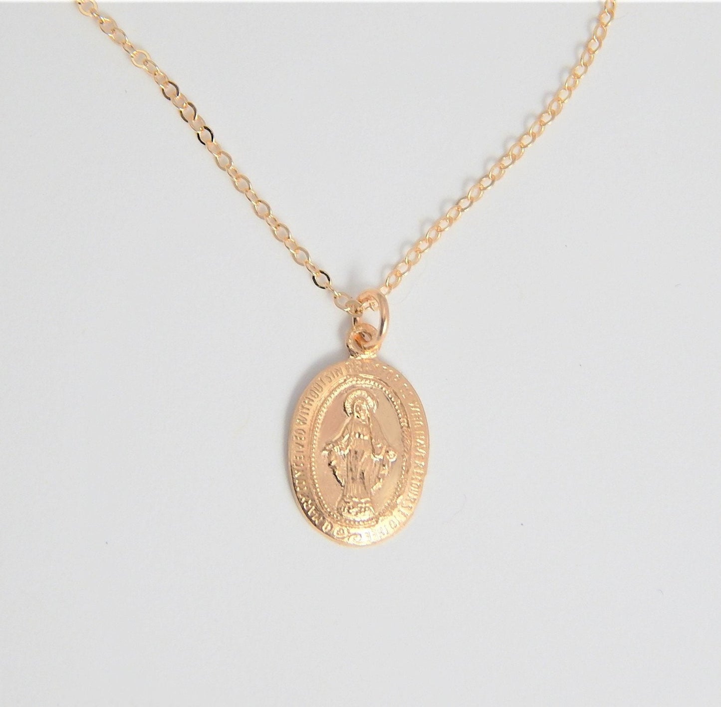 Virgin Mary Necklace