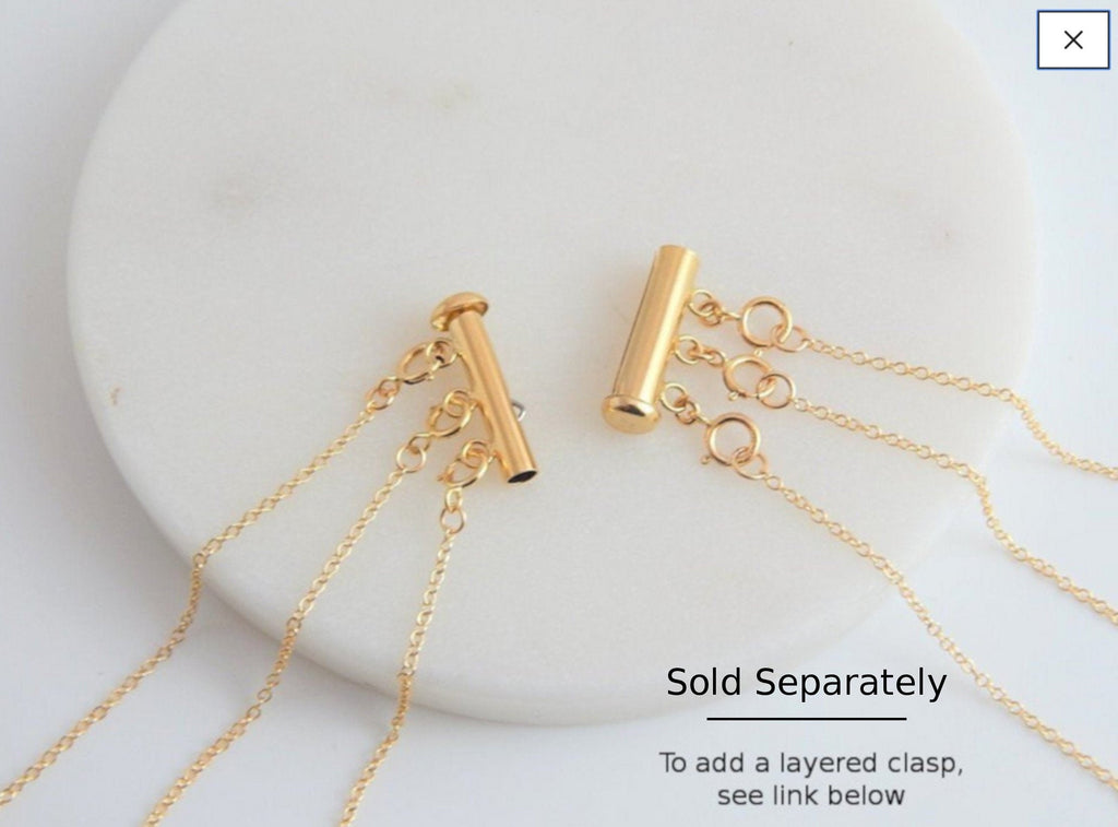 Virgin Mary Layered Necklace Set