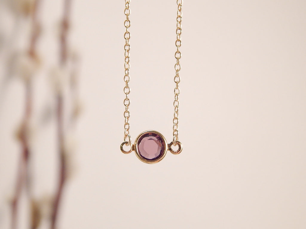 Birthstone Pendants Necklace