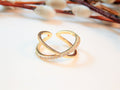 Crisscross Ring