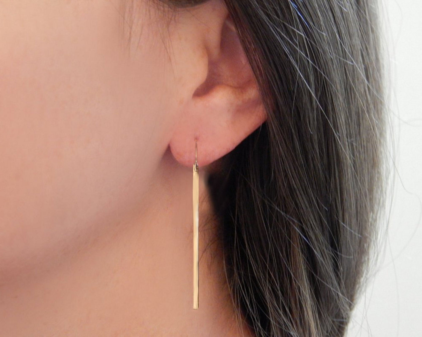 Thin Bar Earrings