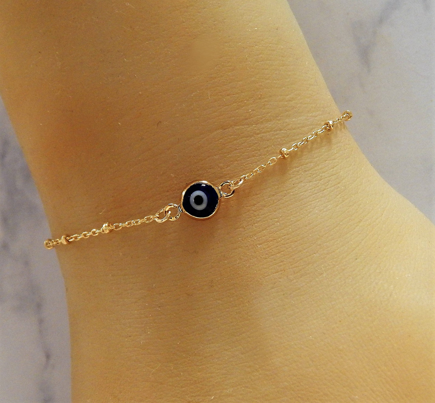 Blue Evil Eye Bracelet