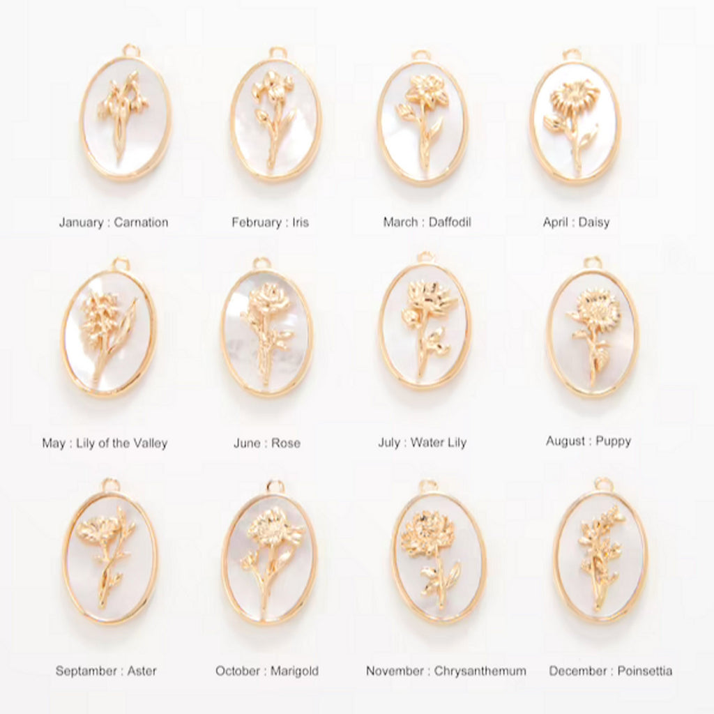 Birth Flower Bracelet