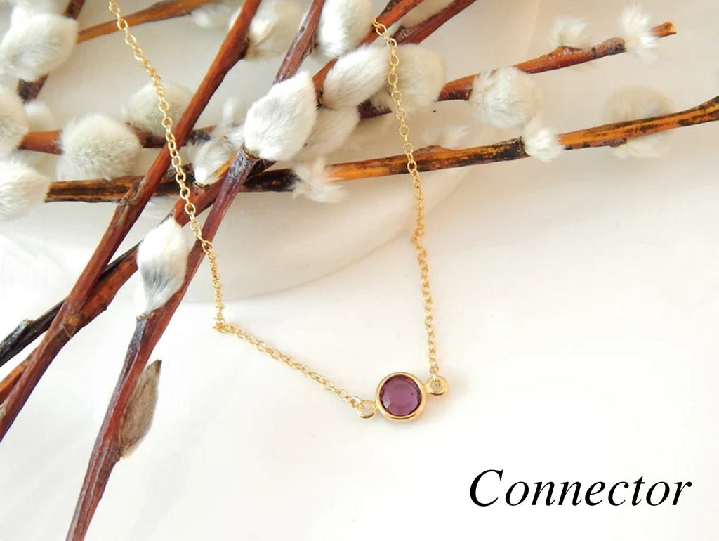 Birthstone Pendants Necklace