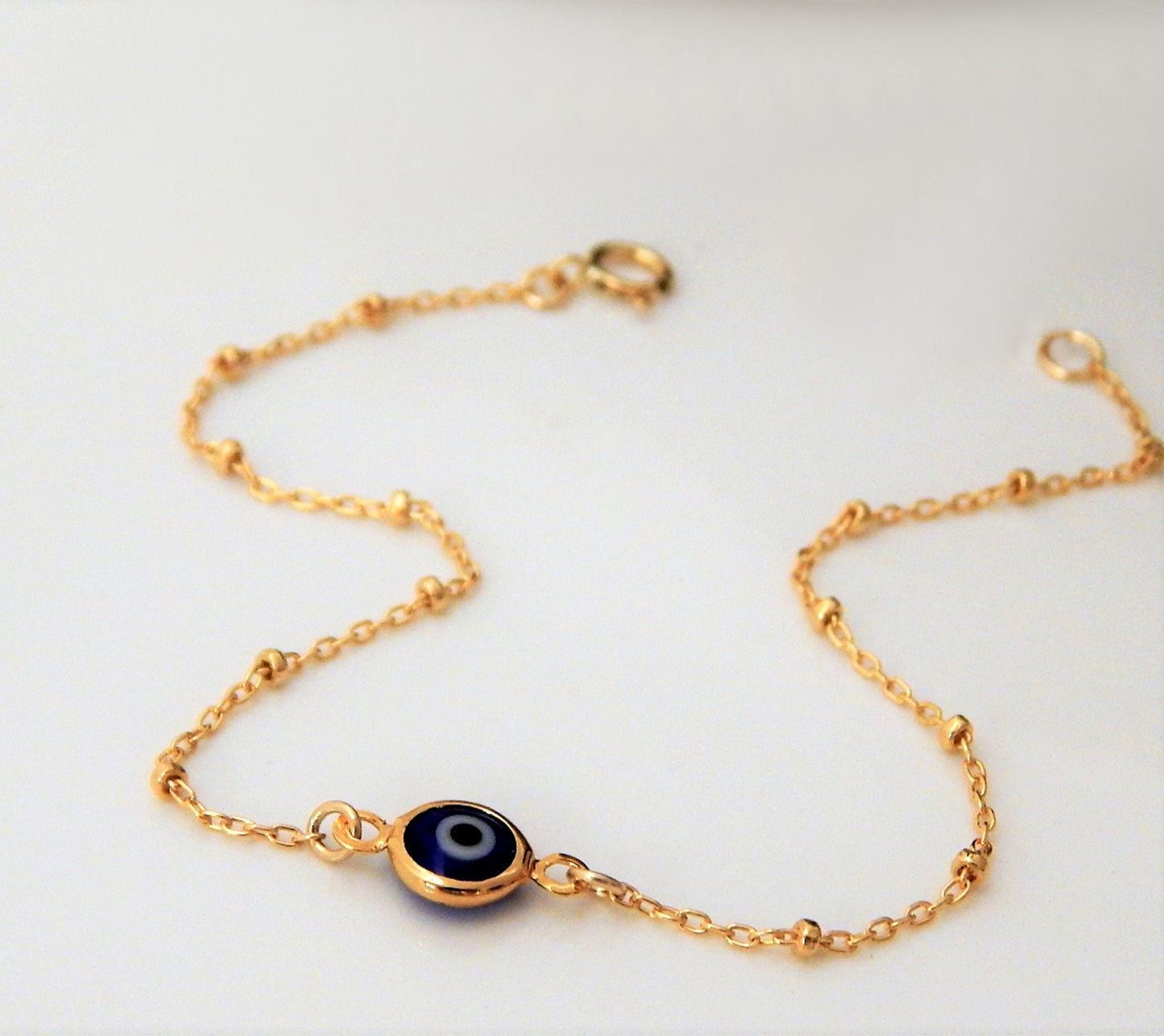 Blue Evil Eye Bracelet