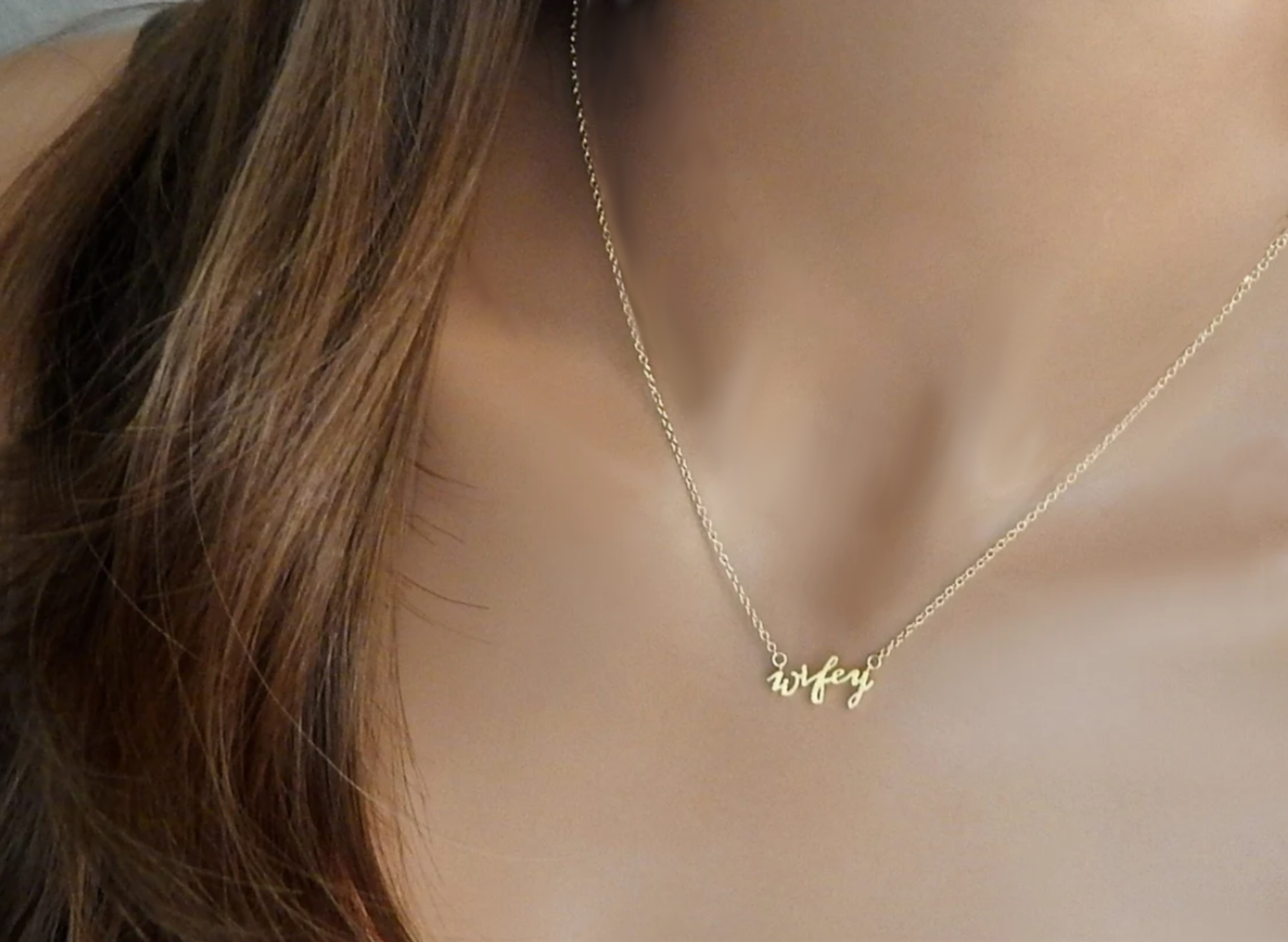 Wifey Necklace