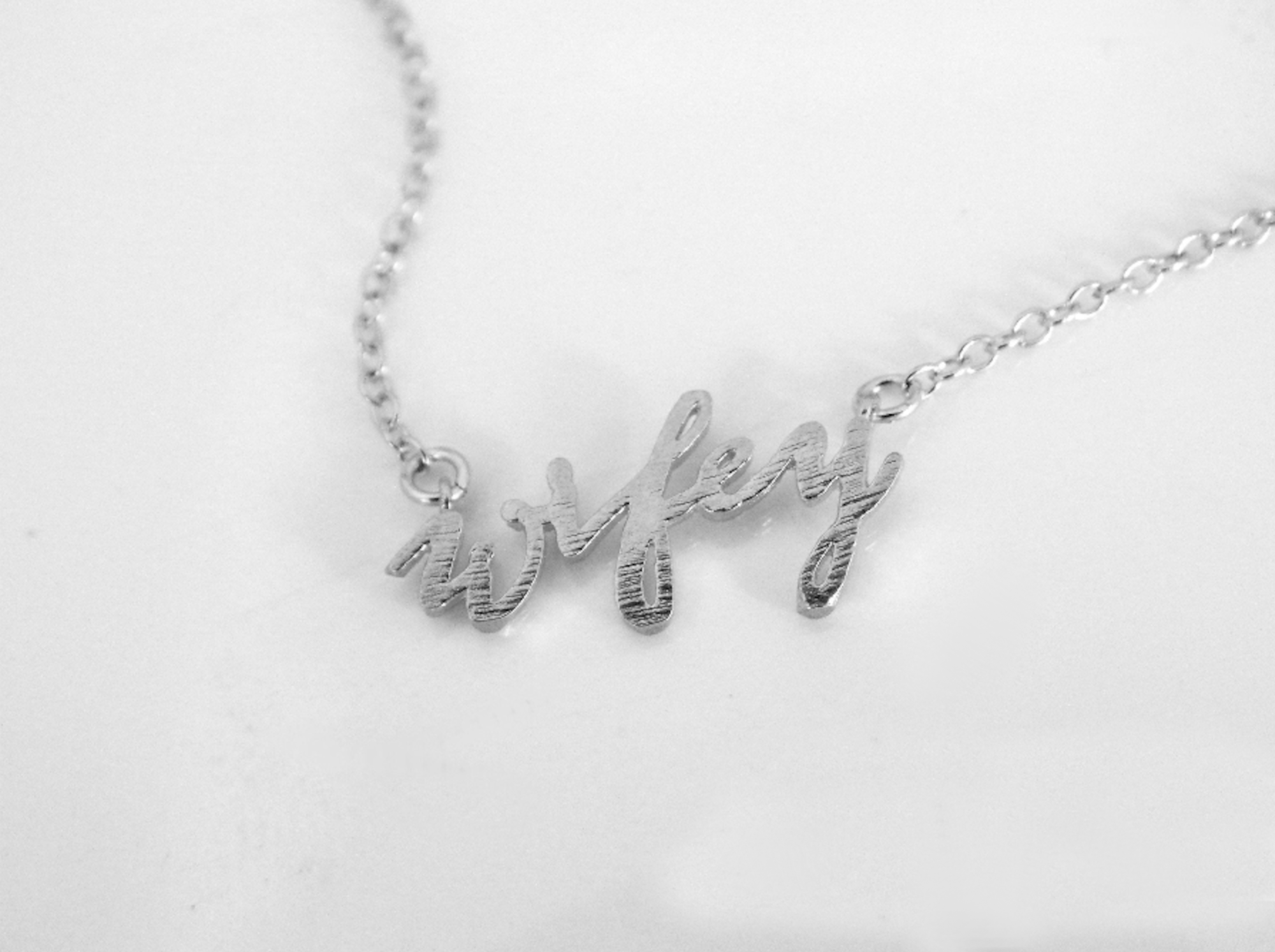 Wifey Necklace